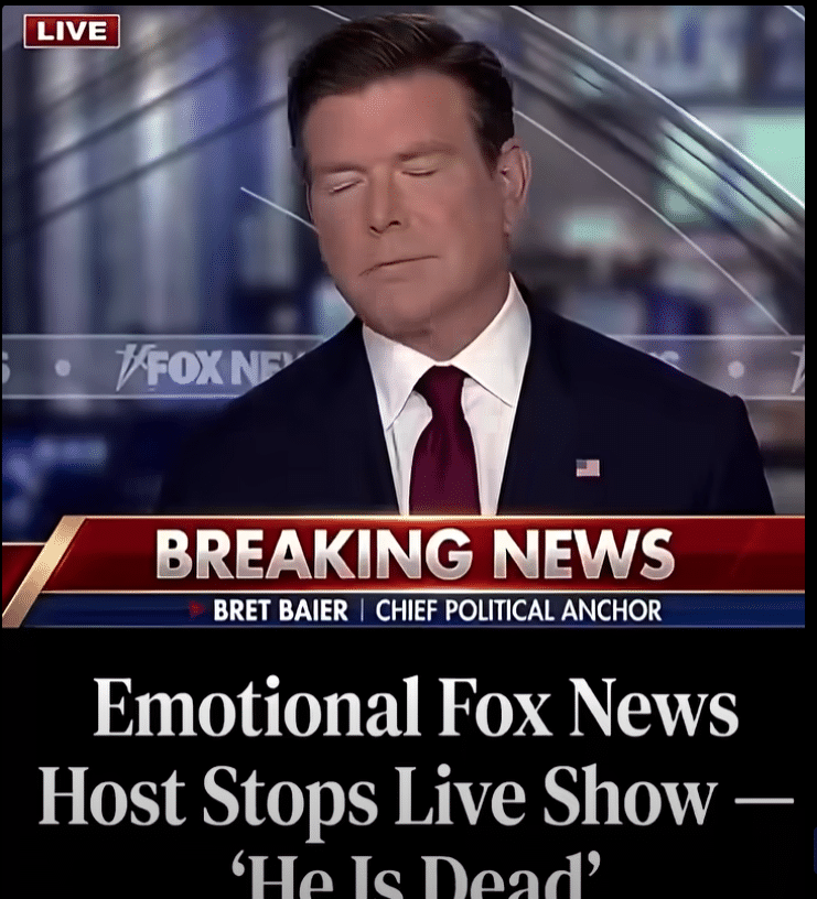 Emotional Fox News Host Stops Live Show…